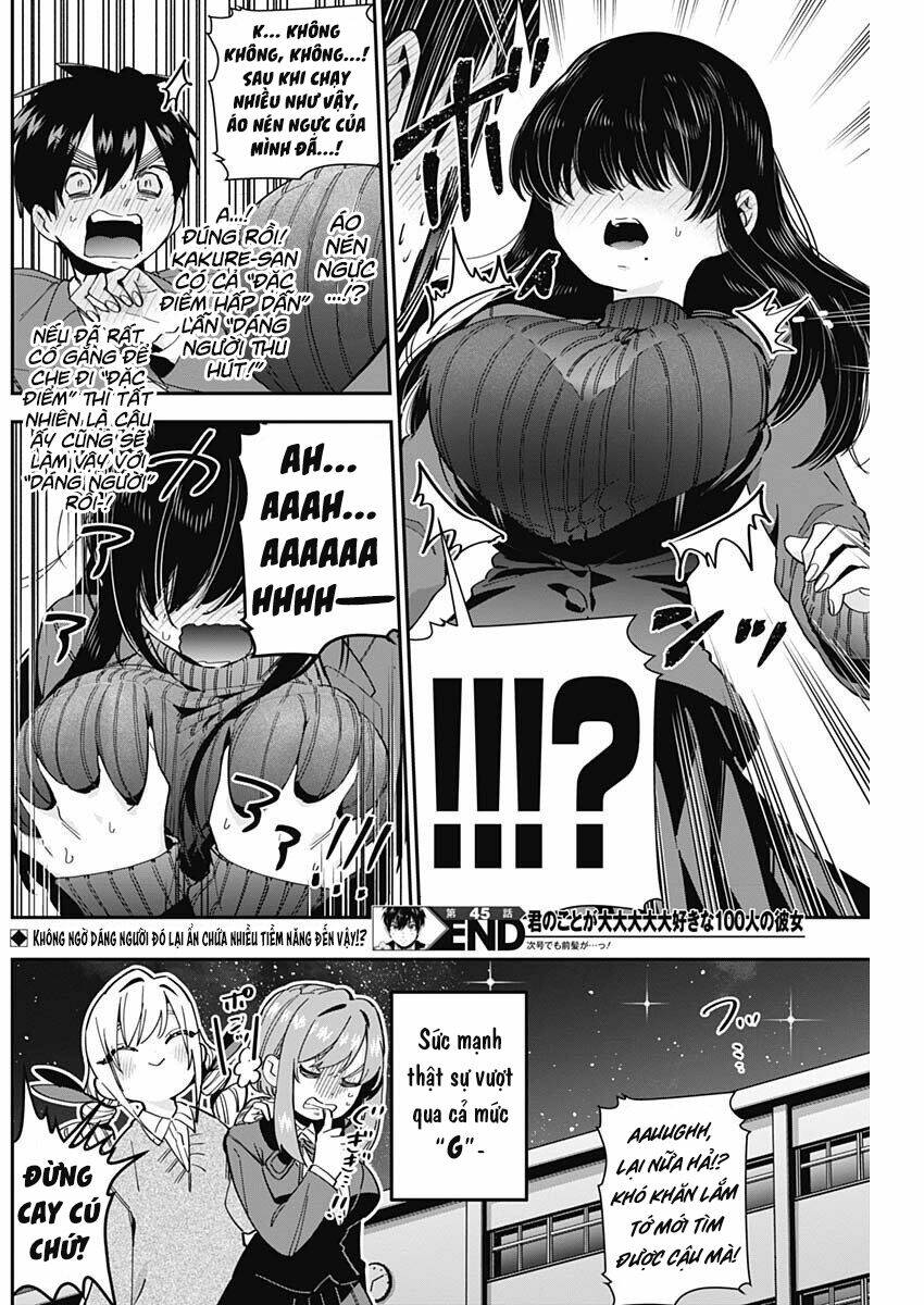 kimi no koto ga dai dai dai dai daisuki na 100-ri no kanojo chapter 45: - kakure-san - Next chapter 46: các con tim đã sẵn sàng hay chưa! chơi trốn tìm trong trường học