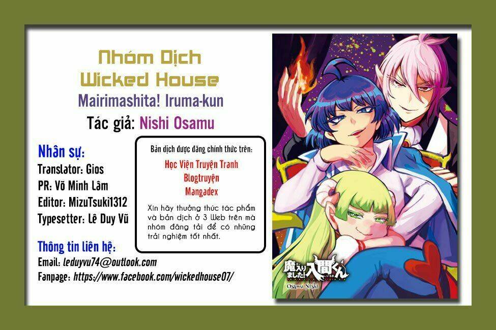 mairimashita! iruma-kun chapter 114: sư phụ trên chiến trường - Next chapter 115: azu trong chu kì Ác